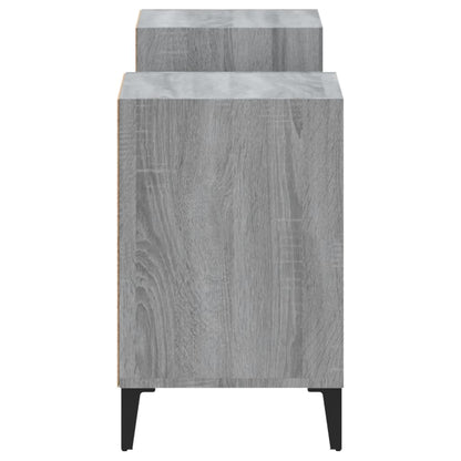 Mobile TV Grigio Sonoma 160x35x55 cm in Legno Multistrato - homemem39