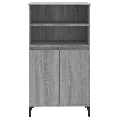 Credenza Grigio Sonoma 60x36x110 cm in Legno Multistrato - homemem39