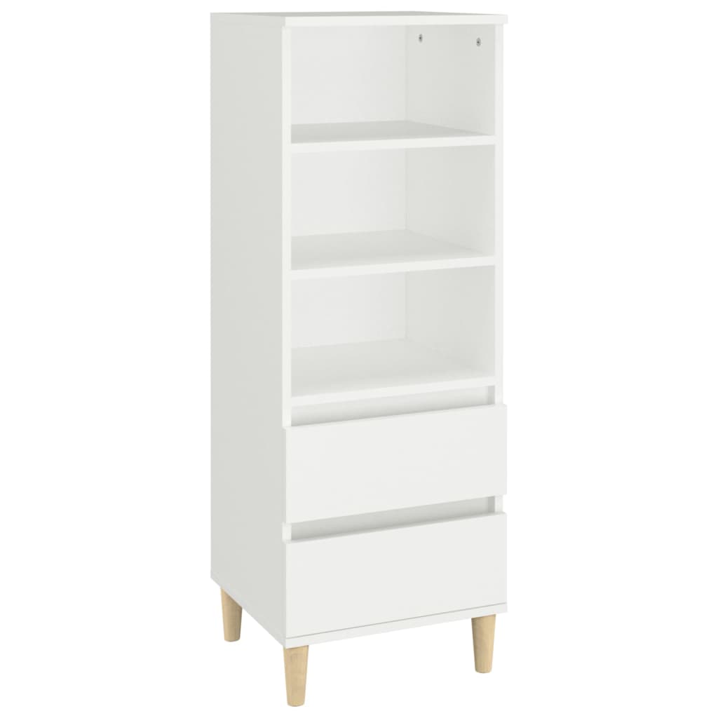 Credenza Bianco 40x36x110 cm in Legno Multistrato - homemem39