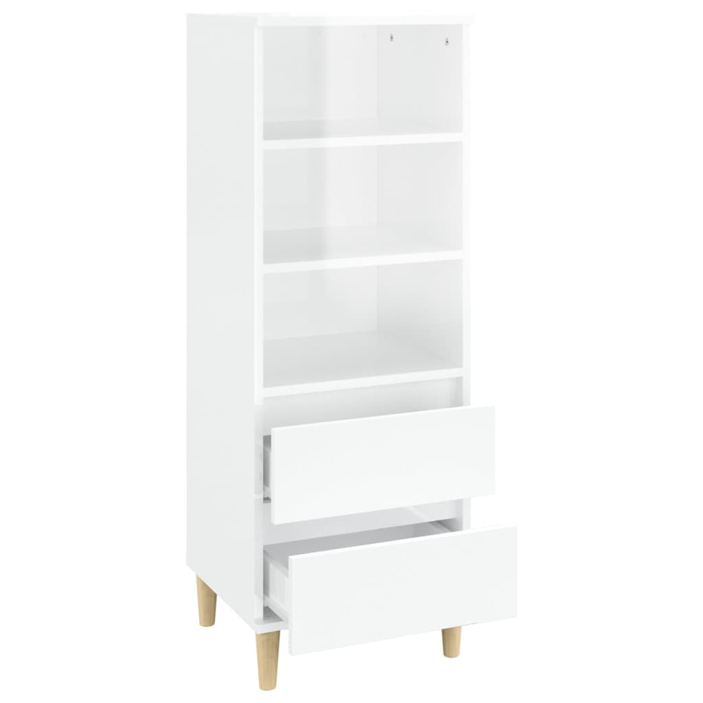 Credenza Bianco 40x36x110 cm in Legno Multistrato - homemem39