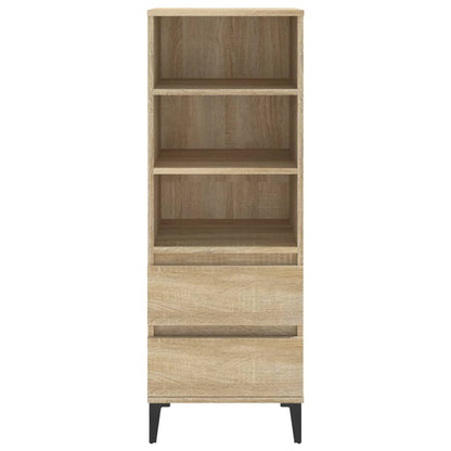 Credenza Rovere Sonoma 40x36x110 cm in Legno Multistrato - homemem39