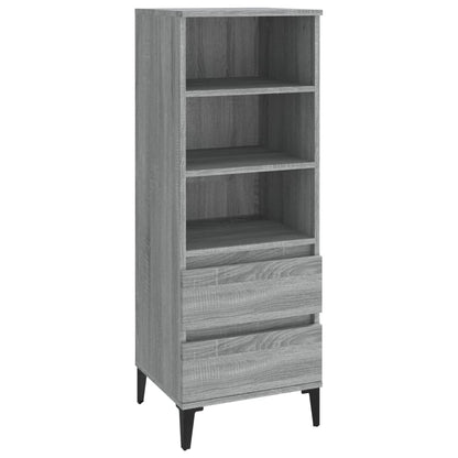 Credenza Grigio Sonoma 40x36x110 cm in Legno Multistrato - homemem39