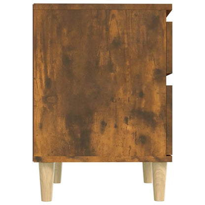 Comodino Rovere Fumo 40x35x50 cm - homemem39