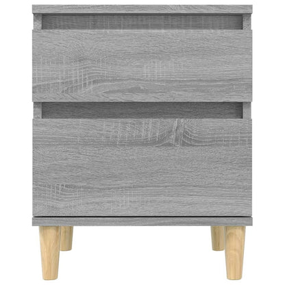 Comodino 2 pz Grigio Sonoma 40x35x50 cm - homemem39