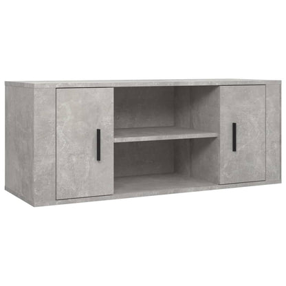 Mobile per TV Grigio Cemento 100x35x40 cm Legno Multistrato - homemem39