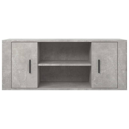 Mobile per TV Grigio Cemento 100x35x40 cm Legno Multistrato - homemem39