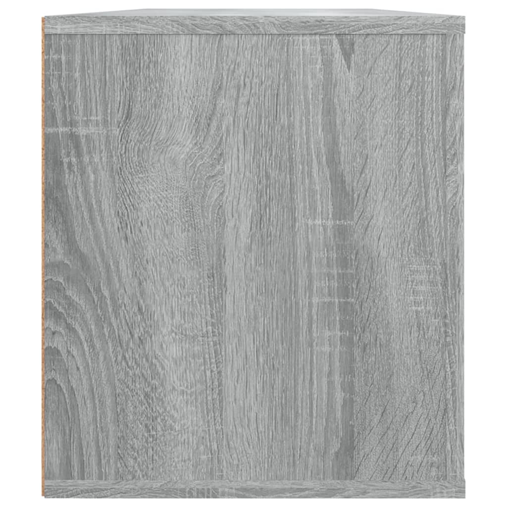 Mobile TV Grigio Sonoma 100x35x40 cm in Legno Multistrato - homemem39