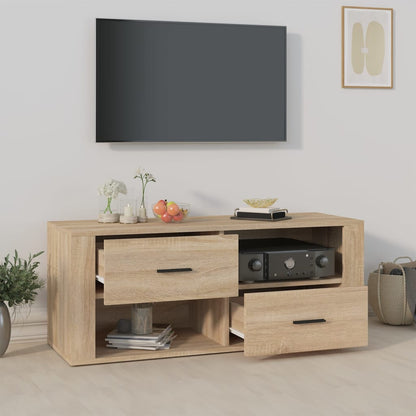 Mobile per TV Rovere Sonoma 100x35x40 cm Legno Multistrato - homemem39