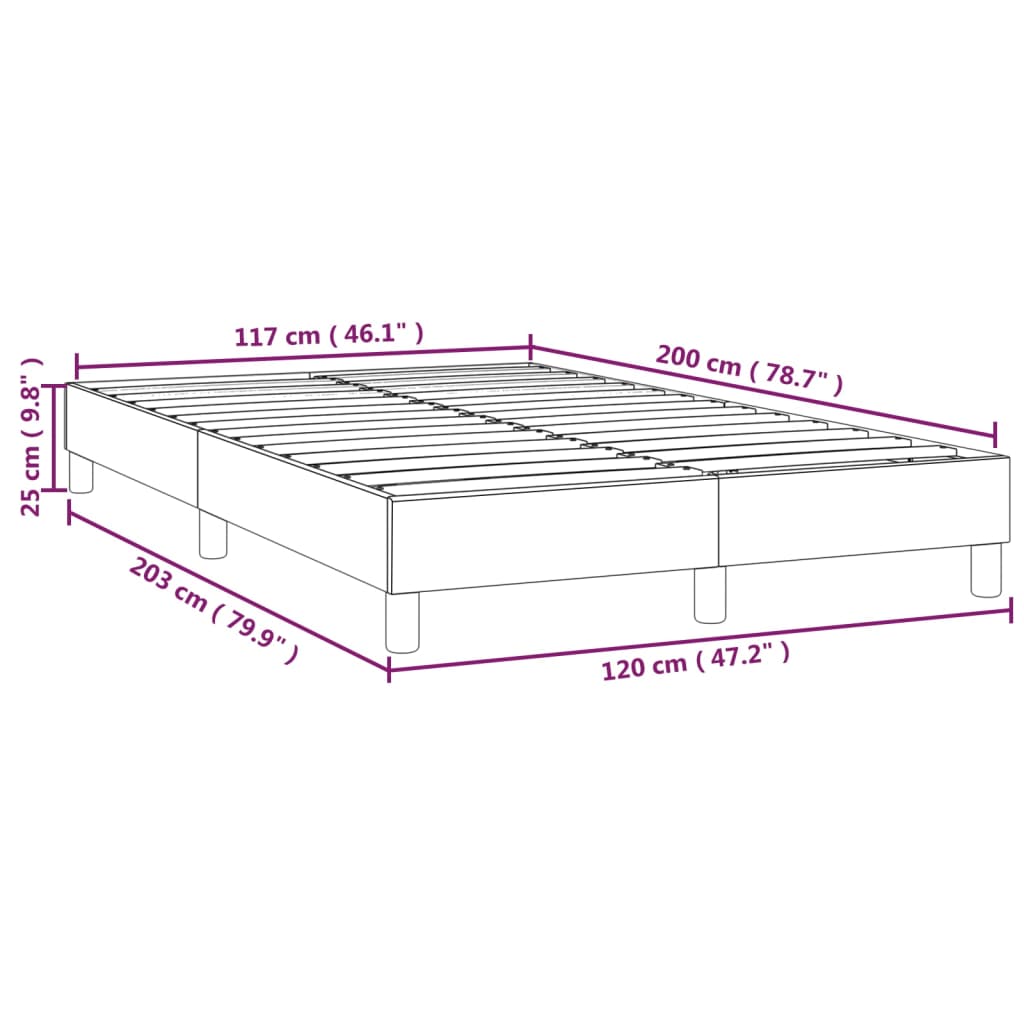 Giroletto a Molle Crema 120x200 cm in Tessuto - homemem39