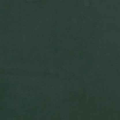 Giroletto a Molle Verde Scuro 100x200 cm in Velluto - homemem39