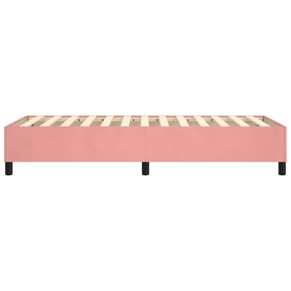 Giroletto a Molle Rosa 80x200 cm in Velluto - homemem39