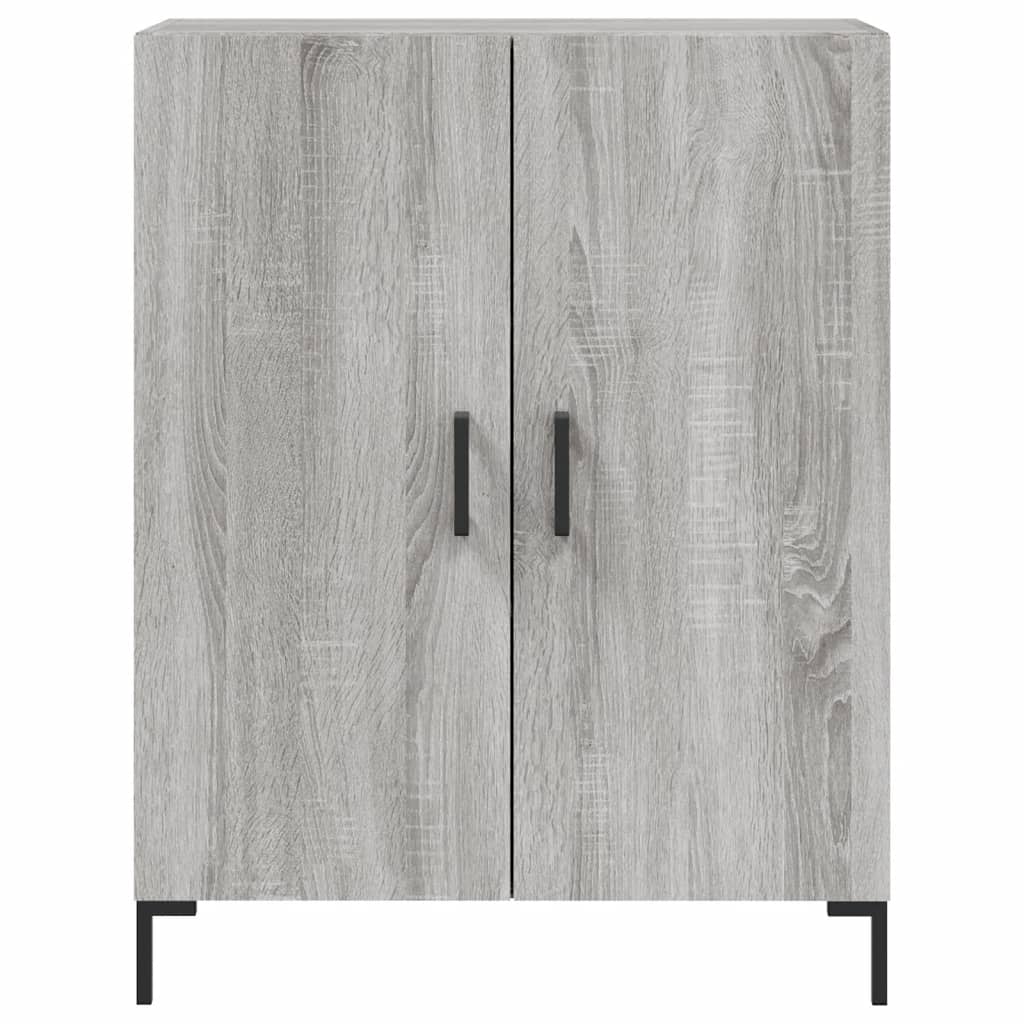 Credenza Grigio Sonoma 69,5x34x180 cm in Legno Multistrato - homemem39