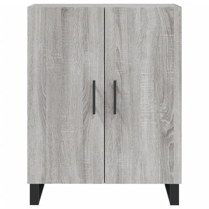 Credenza Grigio Sonoma 69,5x34x180 cm in Legno Multistrato - homemem39