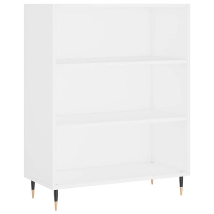 Credenza Bianca 69,5x34x180 cm in Legno Multistrato - homemem39