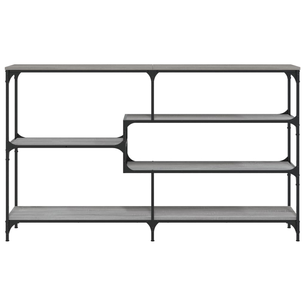 Tavolo Consolle Grigio Sonoma 160x32x95 cm in Legno Multistrato - homemem39