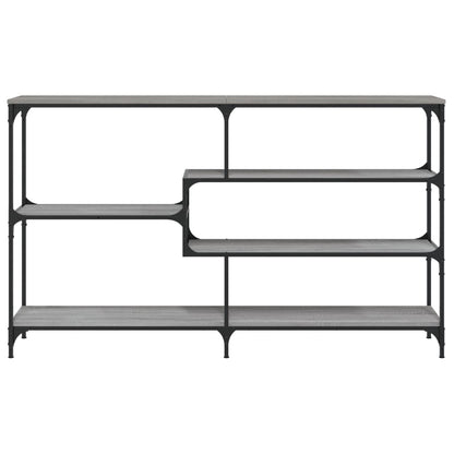 Tavolo Consolle Grigio Sonoma 160x32x95 cm in Legno Multistrato - homemem39