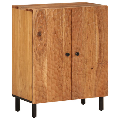 Credenza 60x33x75 cm in Legno Massello di Acacia - homemem39