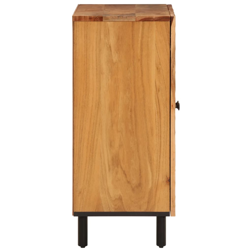 Credenza 60x33x75 cm in Legno Massello di Acacia - homemem39