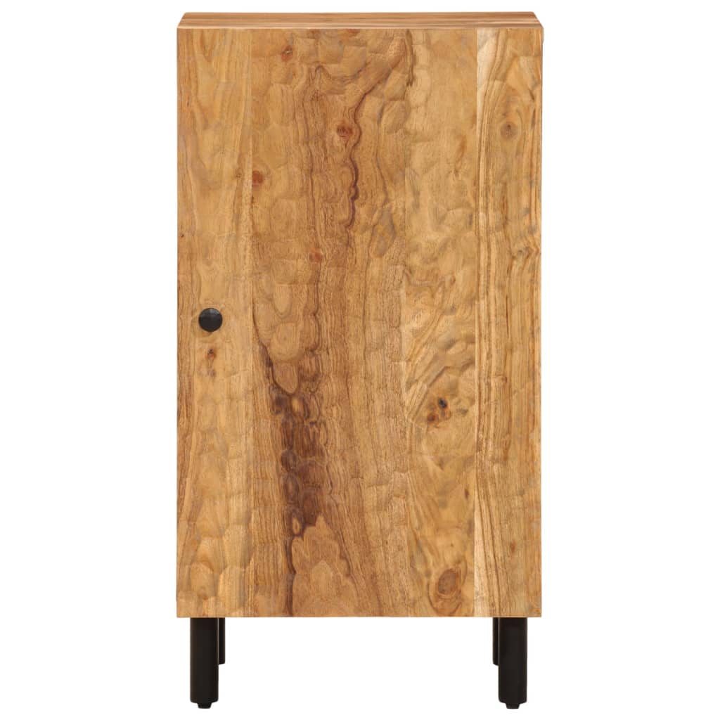 Credenza 40x33x75 cm in Legno Massello di Acacia - homemem39