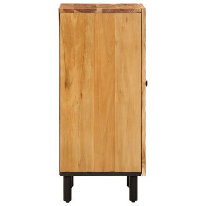 Credenza 40x33x75 cm in Legno Massello di Acacia - homemem39