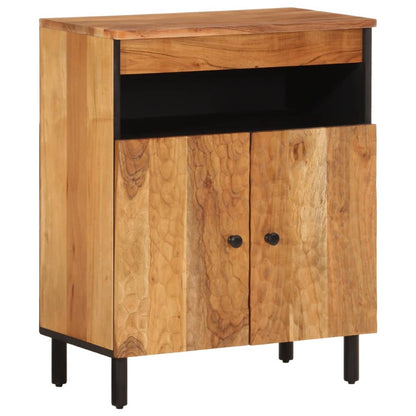 Credenza 60x33x75 cm in Legno Massello di Acacia - homemem39