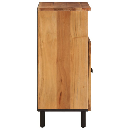 Credenza 60x33x75 cm in Legno Massello di Acacia - homemem39