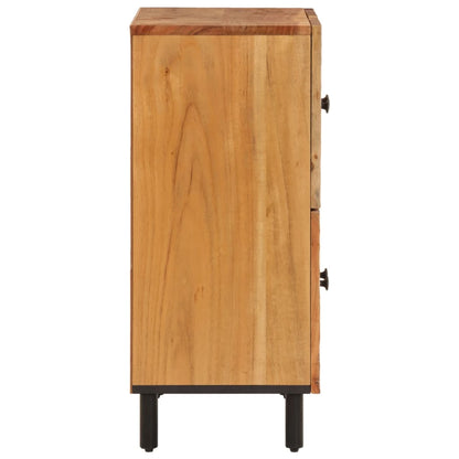 Credenza 60x33x75 cm in Legno Massello di Acacia - homemem39