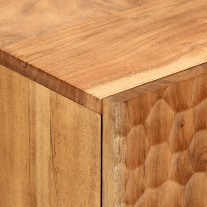 Credenza 60x33x75 cm in Legno Massello di Acacia - homemem39