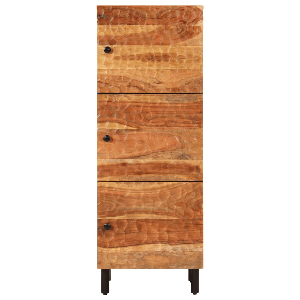 Credenza 40x33x110 cm in Legno Massello di Acacia - homemem39