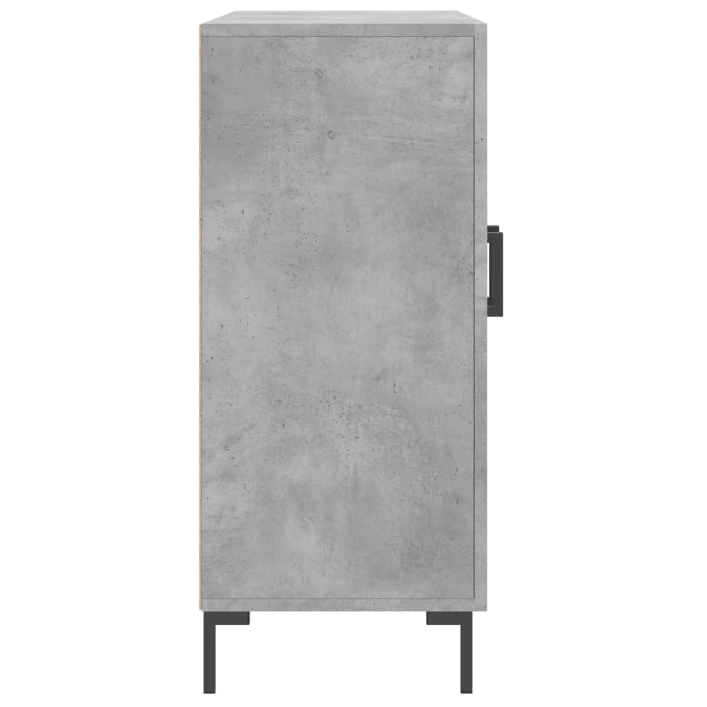 Credenza Grigio Cemento 90x34x80 cm in Legno Multistrato - homemem39