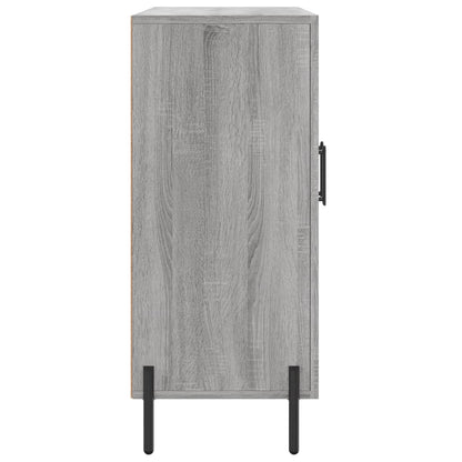 Credenza Grigio Sonoma 90x34x80 cm in Legno Multistrato - homemem39