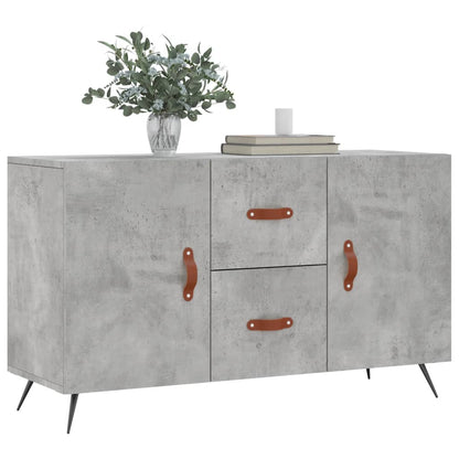 Credenza Grigio Cemento 100x36x60 cm in Legno Multistrato - homemem39