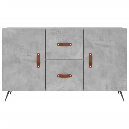 Credenza Grigio Cemento 100x36x60 cm in Legno Multistrato - homemem39