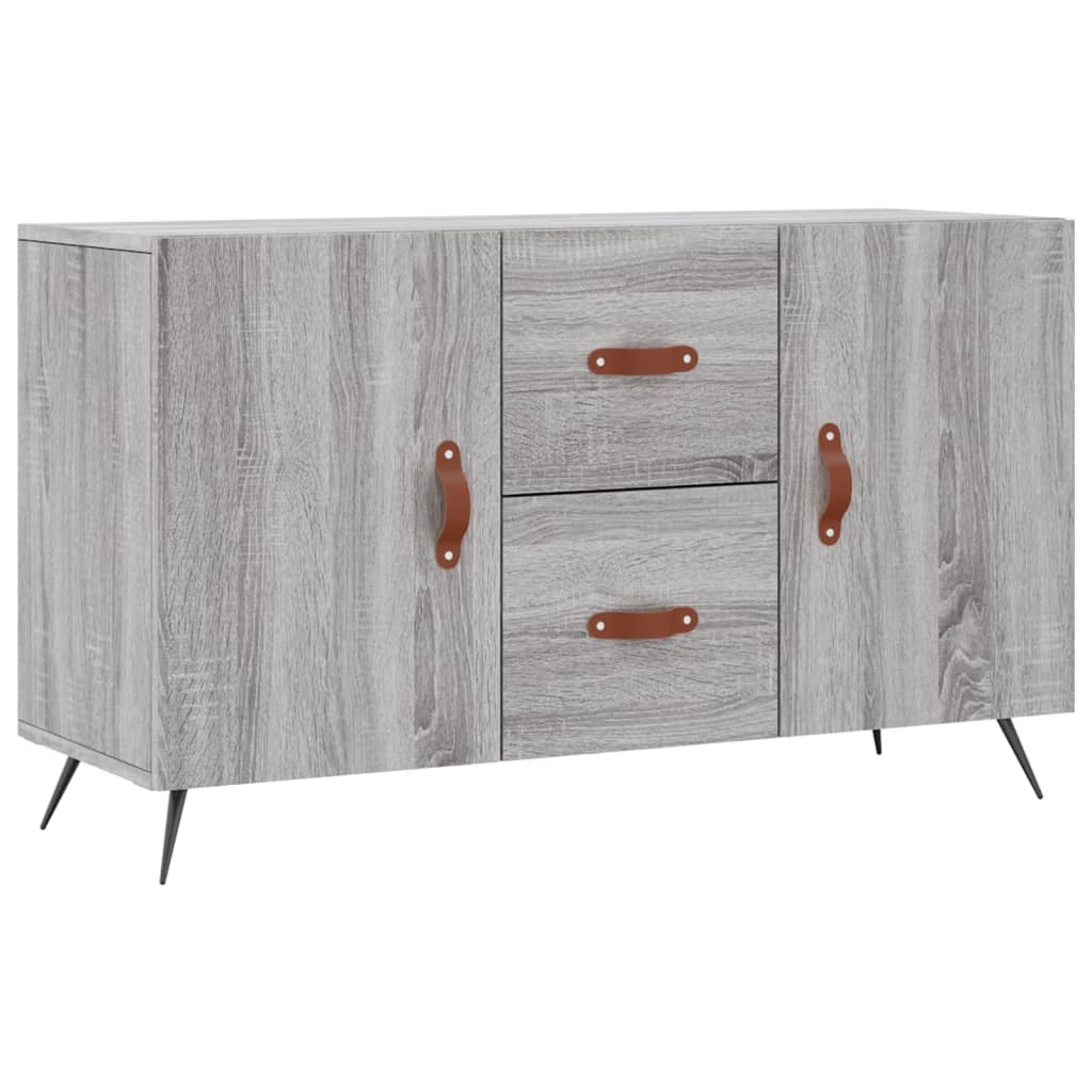 Credenza Grigio Sonoma 100x36x60 cm in Legno Multistrato - homemem39