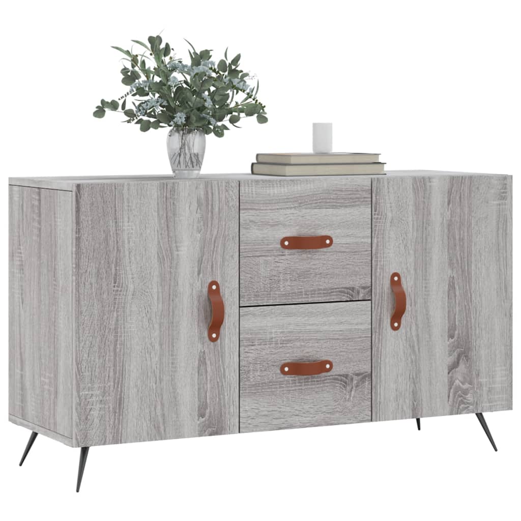 Credenza Grigio Sonoma 100x36x60 cm in Legno Multistrato - homemem39