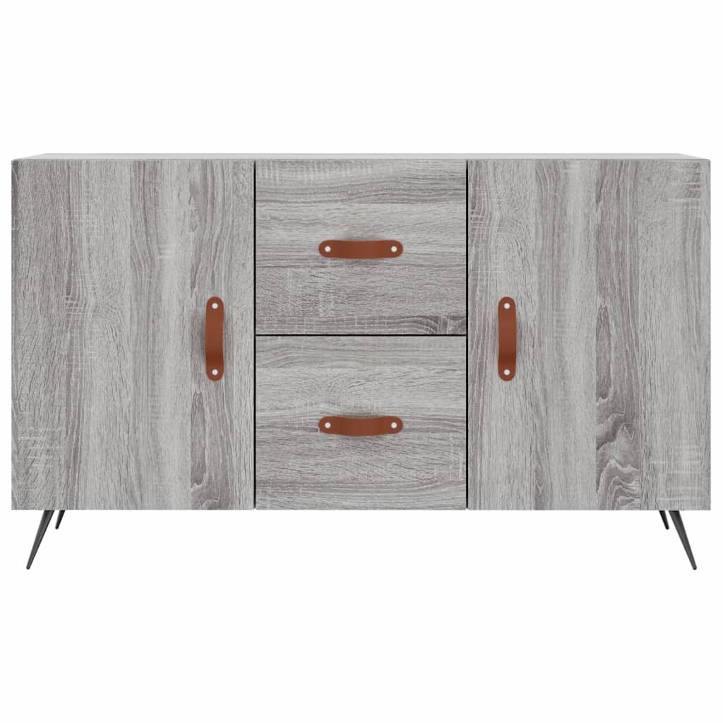 Credenza Grigio Sonoma 100x36x60 cm in Legno Multistrato - homemem39