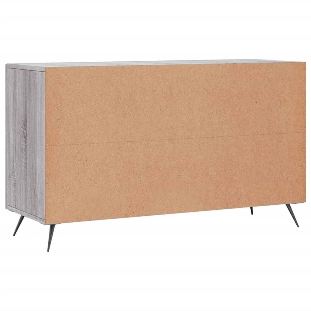 Credenza Grigio Sonoma 100x36x60 cm in Legno Multistrato - homemem39