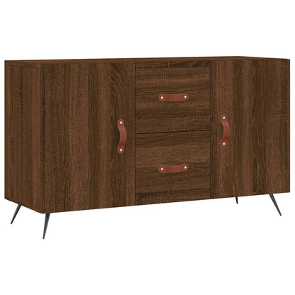 Credenza Rovere Marrone 100x36x60 cm in Legno Multistrato - homemem39