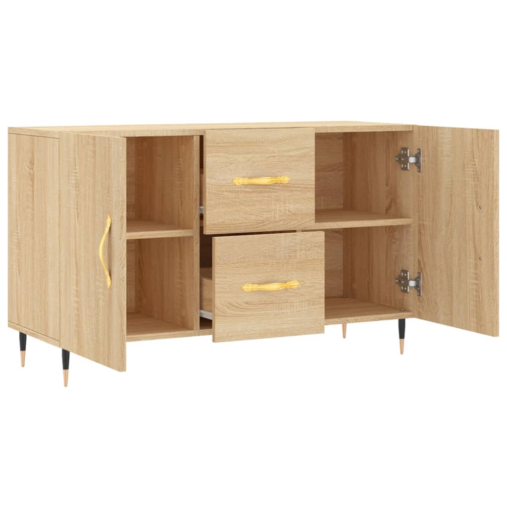 Credenza Rovere Sonoma 100x36x60 cm in Legno Multistrato - homemem39