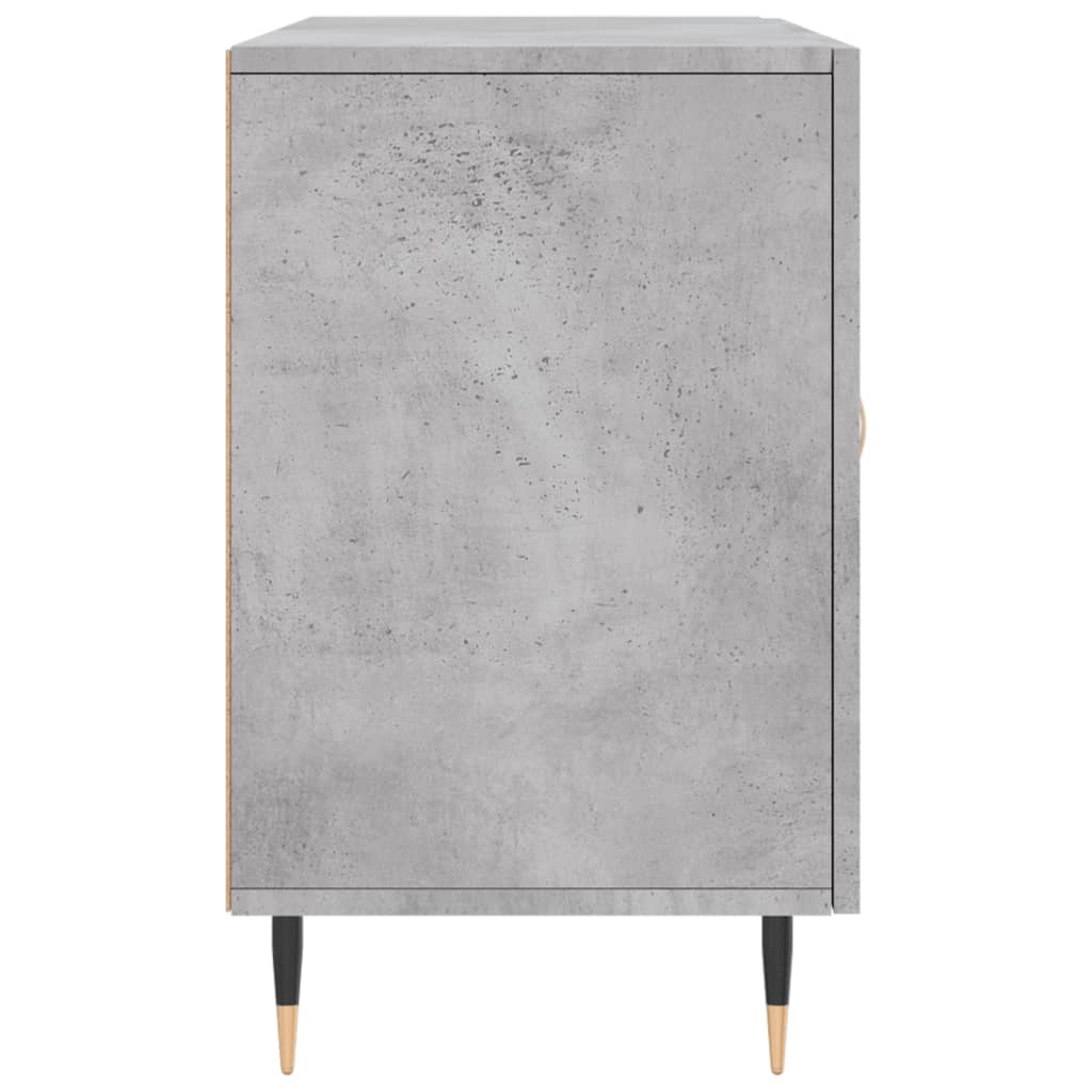 Credenza Grigio Cemento 100x36x60 cm in Legno Multistrato - homemem39