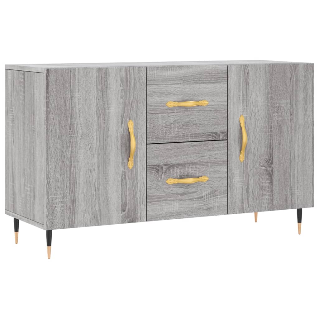 Credenza Grigio Sonoma 100x36x60 cm in Legno Multistrato - homemem39