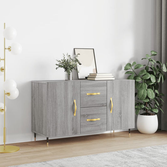 Credenza Grigio Sonoma 100x36x60 cm in Legno Multistrato - homemem39