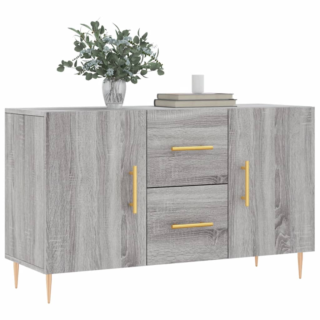 Credenza Grigio Sonoma 100x36x60 cm in Legno Multistrato - homemem39