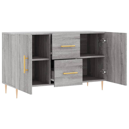 Credenza Grigio Sonoma 100x36x60 cm in Legno Multistrato - homemem39