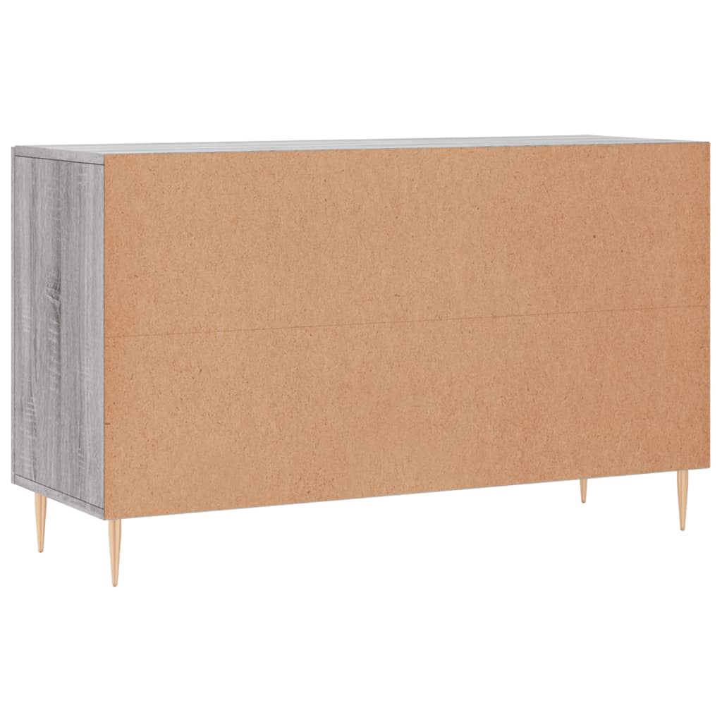 Credenza Grigio Sonoma 100x36x60 cm in Legno Multistrato - homemem39