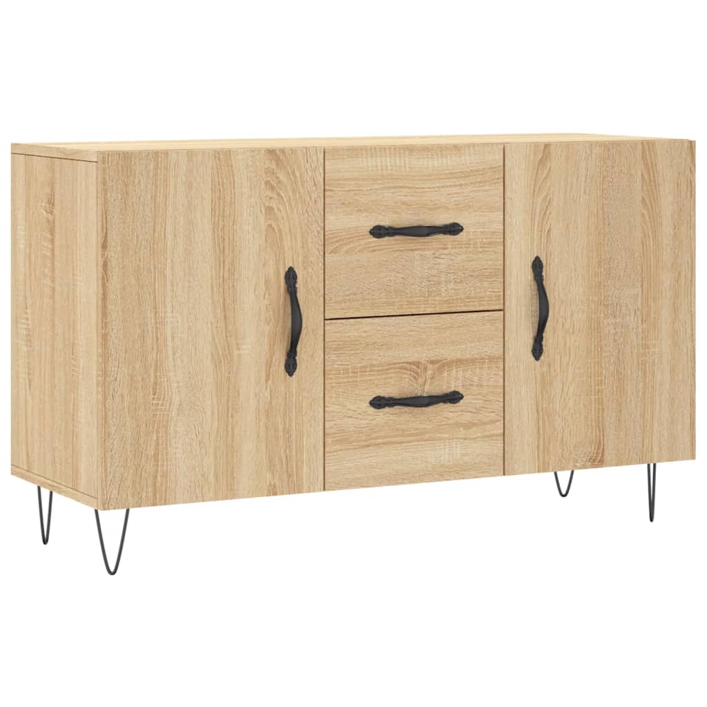 Credenza Rovere Sonoma 100x36x60 cm in Legno Multistrato - homemem39