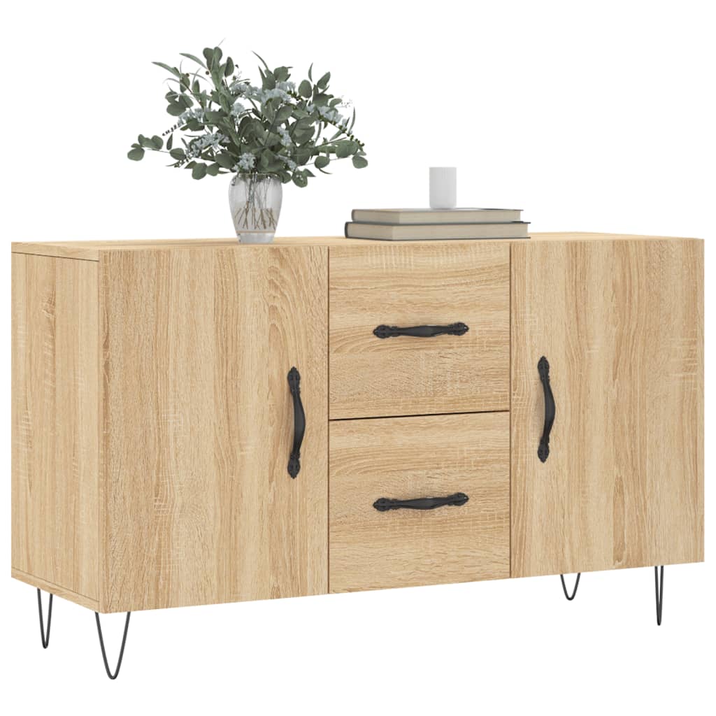 Credenza Rovere Sonoma 100x36x60 cm in Legno Multistrato - homemem39