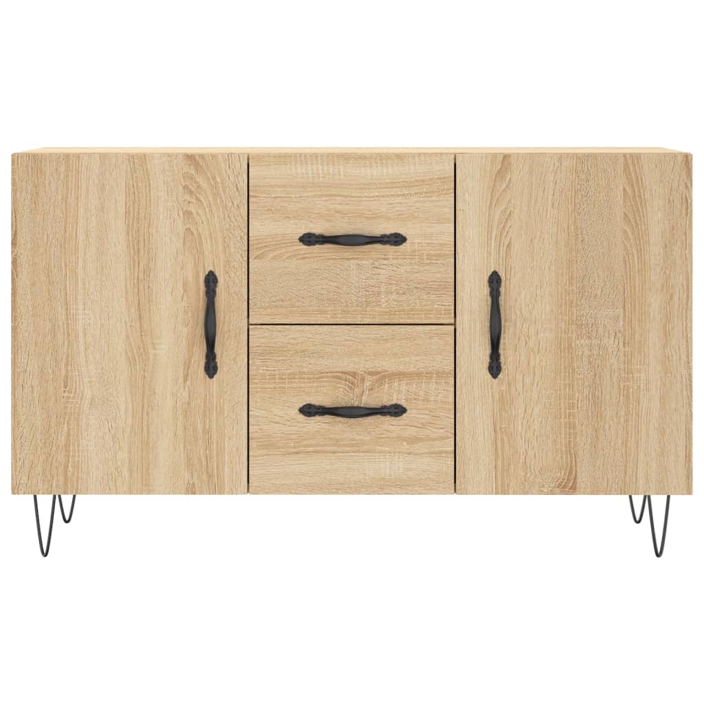 Credenza Rovere Sonoma 100x36x60 cm in Legno Multistrato - homemem39