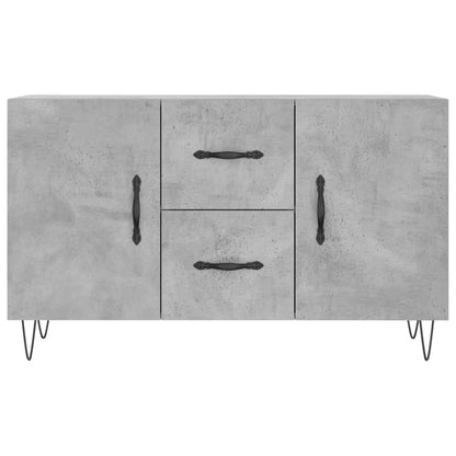 Credenza Grigio Cemento 100x36x60 cm in Legno Multistrato - homemem39