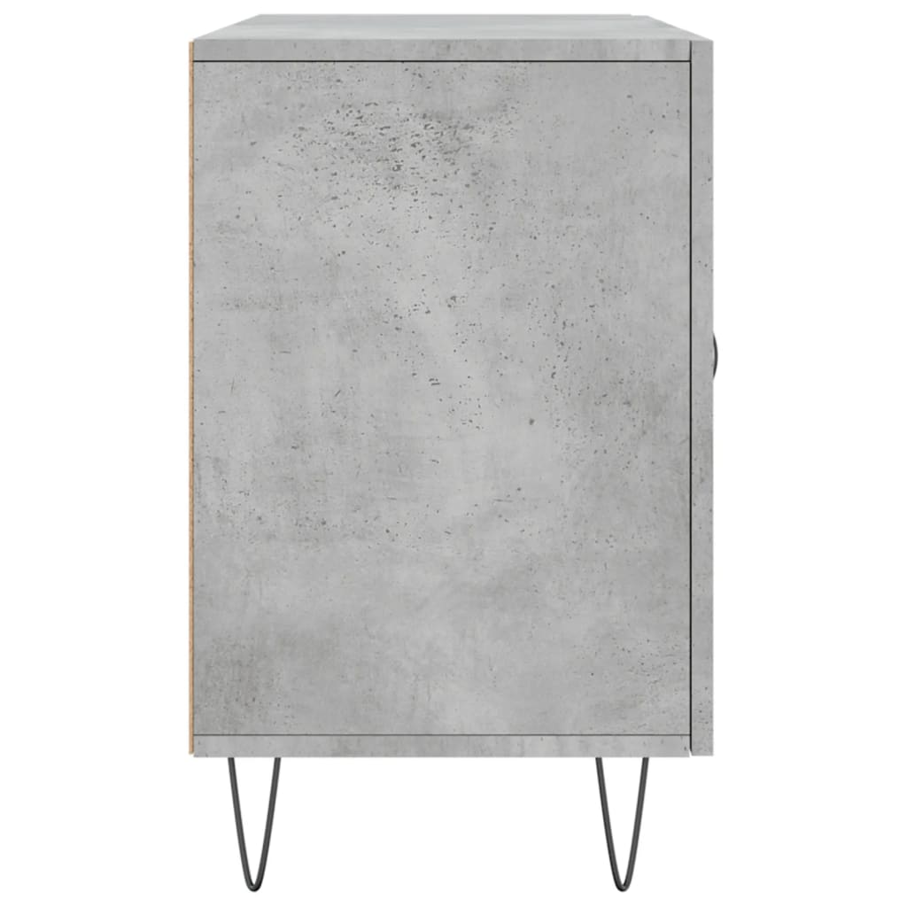 Credenza Grigio Cemento 100x36x60 cm in Legno Multistrato - homemem39